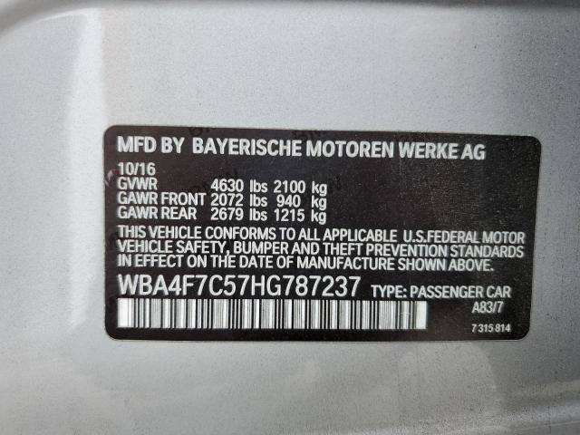 WBA4F7C57HG787237 BMW 430i Gran Coupe