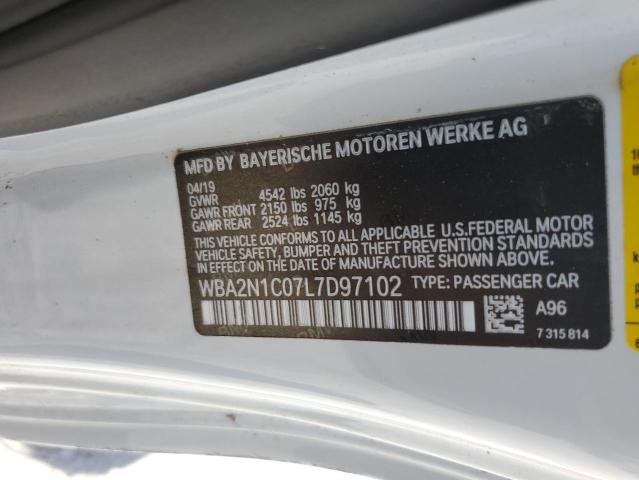 2020 BMW M240I WBA2N1C07L7D97102