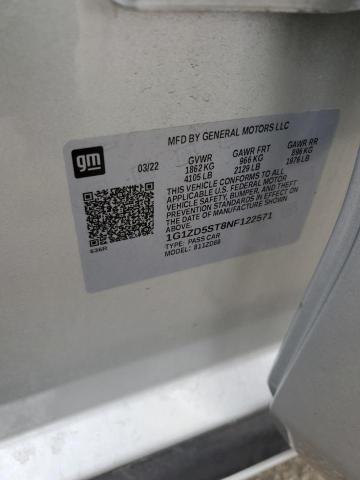 2022 CHEVROLET MALIBU LT - 1G1ZD5ST8NF122571