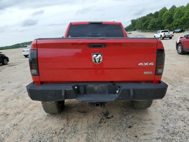  DODGE RAM 2500 2012 Червоний