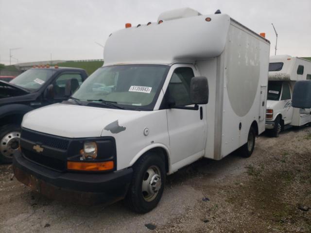 Salvage cars for sale from Copart Dyer, IN: 2008 Chevrolet Express G3500
