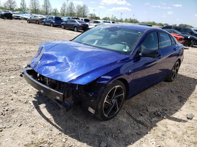 2021 HYUNDAI ELANTRA N - KMHLR4AF4MU179036