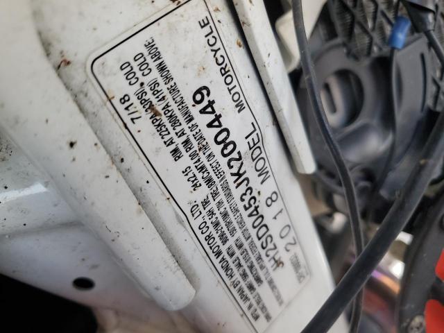 2018 HONDA CRF1000 D2 JH2SD0453JK200449