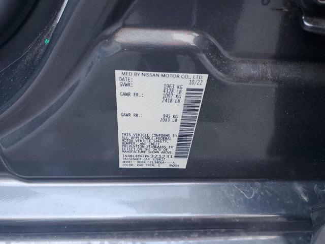 1N4BL4BV7PN321231 Nissan ALTIMA S