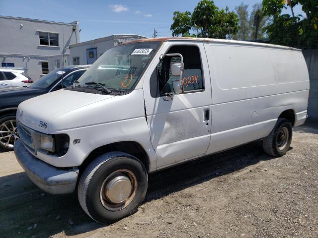 Salvage cars for sale from Copart Opa Locka, FL: 2000 Ford Econoline E350 Super Duty Van