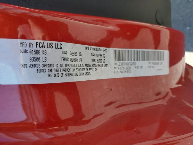 2017 FIAT 500 ABARTH 3C3CFFFH6HT661711