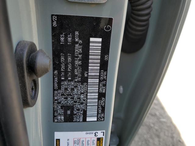 2023 TOYOTA 4RUNNER SE - JTEPU5JR7P6100029