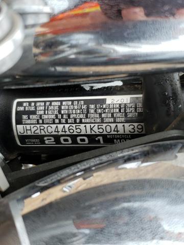 2001 HONDA VT750 CD2 - JH2RC44651K504139