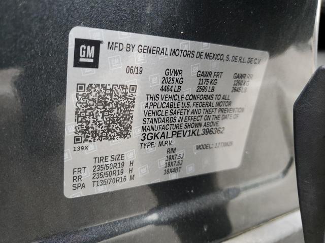 3GKALPEV1KL396362 GMC Terrain Slt