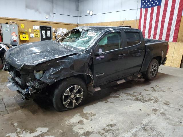Salvage cars for sale from Copart Kincheloe, MI: 2017 Chevrolet Colorado Z71