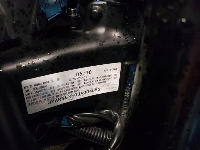 2018 YAMAHA MT09 - JYARN53E0JA004053