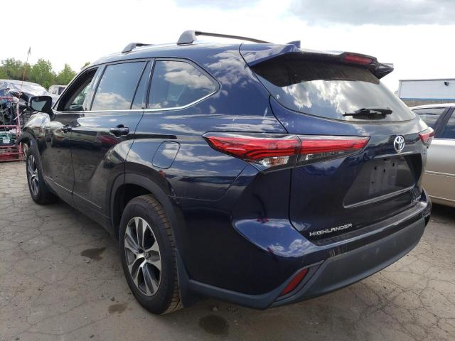 VIN 5TDHZRBH3LS507699 2020 Toyota Highlander, Xle no.2