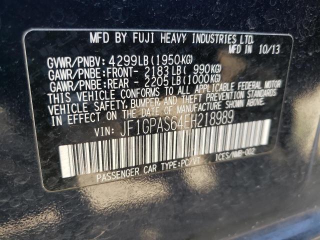 JF1GPAS64EH218989 Subaru Impreza Sport Limited
