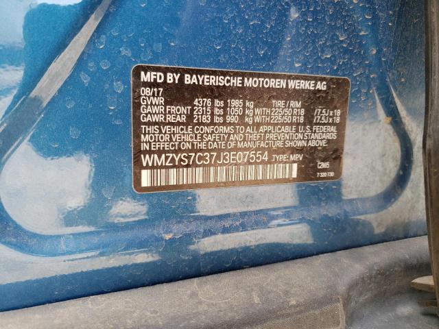 2018 MINI COOPER COU - WMZYS7C37J3E07554