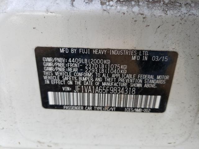 JF1VA1A65F9834318 Subaru WRX