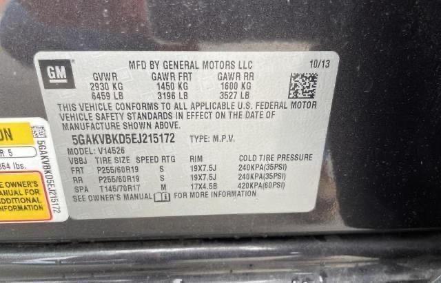 5GAKVBKD5EJ215172 Buick Enclave