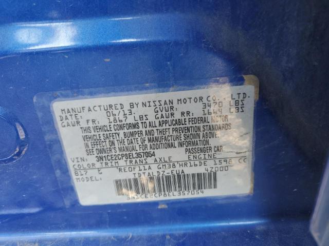3N1CE2CP8EL357054 Nissan Versa Note S