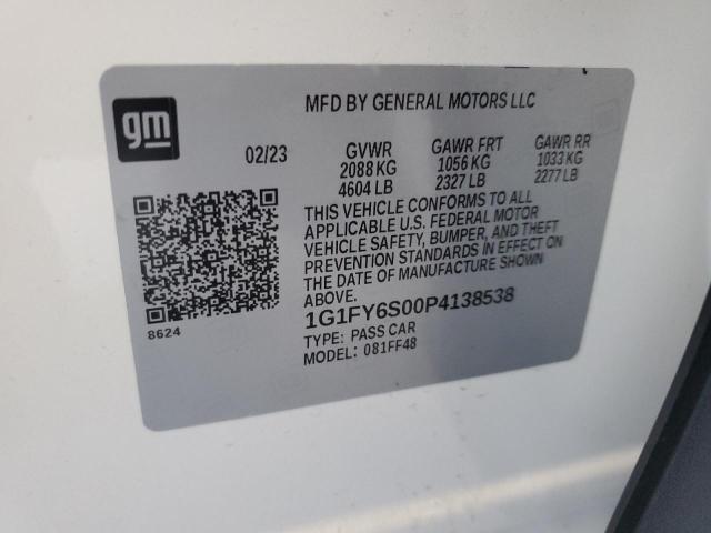 2023 CHEVROLET BOLT EUV L - 1G1FY6S00P4138538