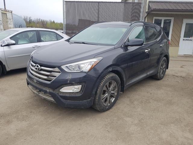 Salvage cars for sale from Copart Montreal Est, QC: 2016 Hyundai Santa FE Sport