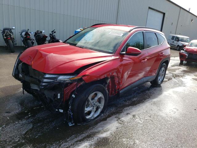 Salvage cars for sale from Copart Woodburn, OR: 2022 Hyundai Tucson SEL