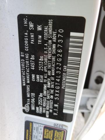 5XXGT4L32JG267370 KIA Optima Lx