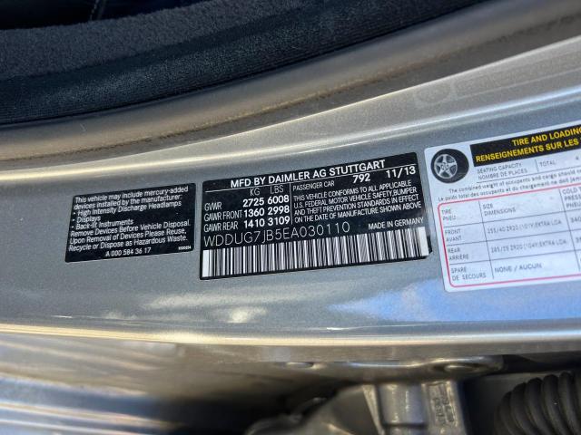 WDDUG7JB5EA030110 Mercedes-Benz S 63 AMG
