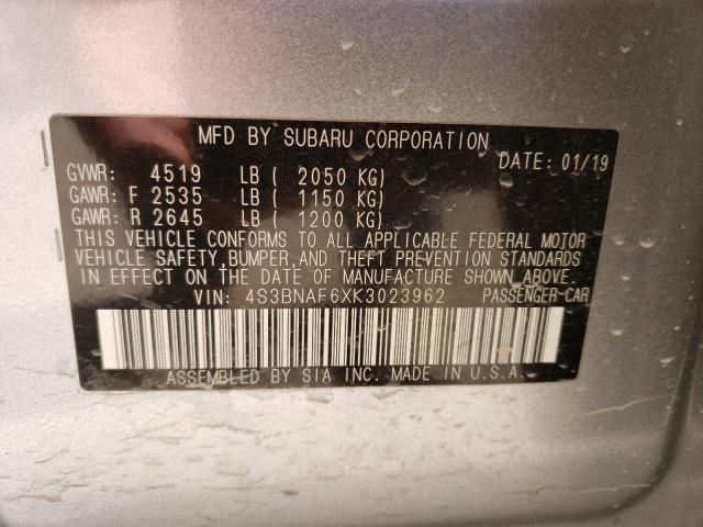 4S3BNAF6XK3023962 Subaru Legacy 2.5i Premium