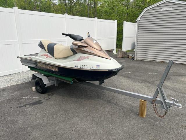 Salvage cars for sale from Copart Billerica, MA: 2004 Seadoo GTI/SE/RFI