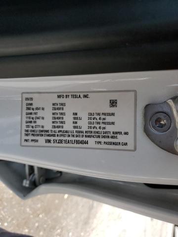 5YJ3E1EA1LF804044 Tesla MODEL 3
