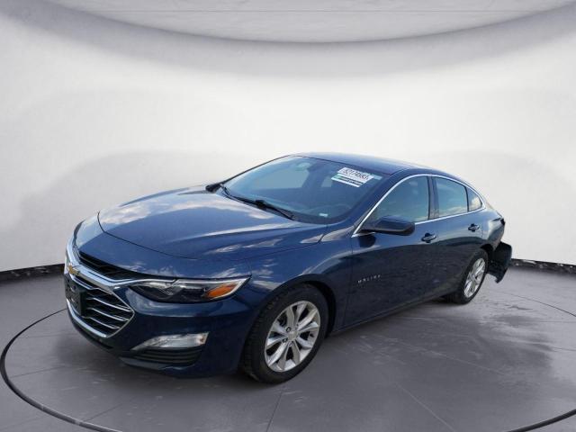 Salvage cars for sale from Copart Warren, MA: 2021 Chevrolet Malibu LT
