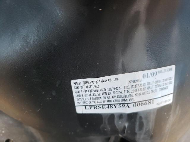 2009 YAMAHA YW125 LPRSE48Y59A006681
