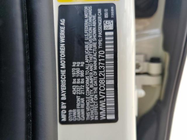 2020 MINI COOPER S C WMWLV7C08L2L37170
