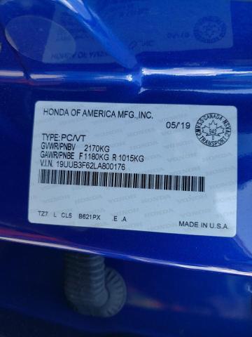 2020 ACURA TLX TECHNO - 19UUB3F62LA800176