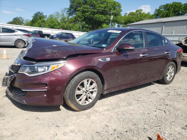 Salvage cars for sale from Copart Chatham, VA: 2016 KIA Optima LX