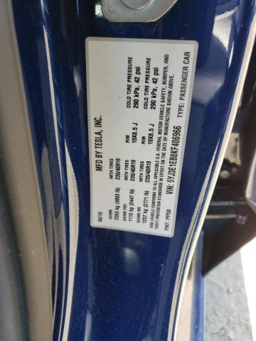5YJ3E1EB8KF406966 Tesla MODEL 3