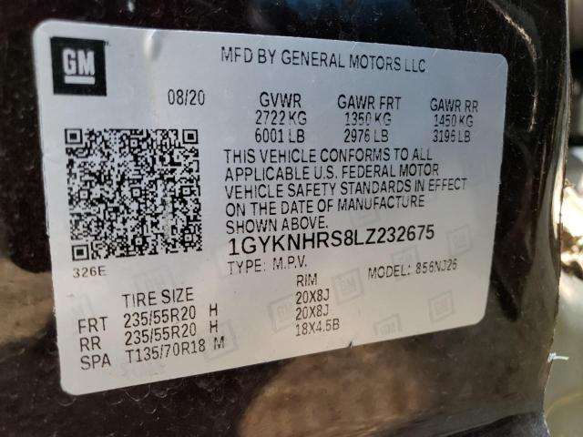 2020 CADILLAC XT5 SPORT - 1GYKNHRS8LZ232675