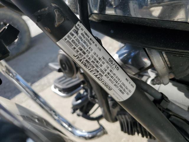 2010 YAMAHA XVS950 A JYAVN01E1AA010609
