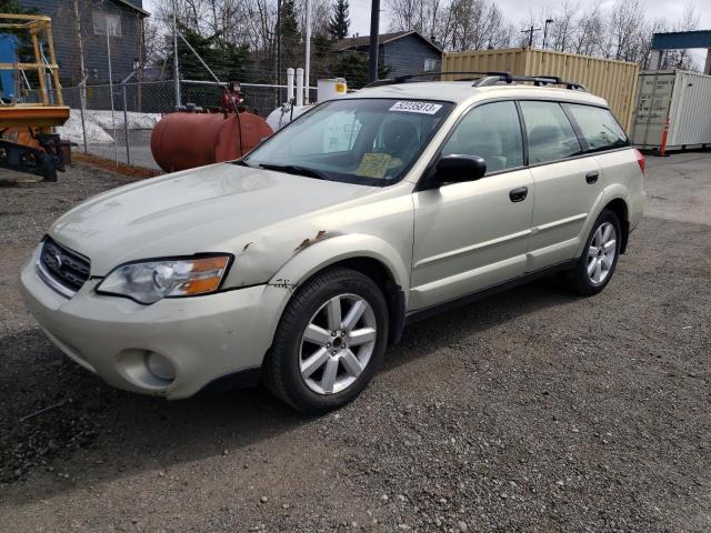 Salvage cars for sale from Copart Anchorage, AK: 2006 Subaru Legacy Outback 2.5I
