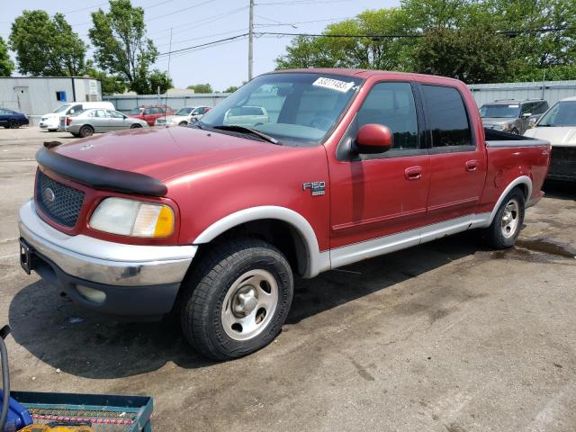 Salvage cars for sale from Copart Moraine, OH: 2001 Ford F150 Supercrew