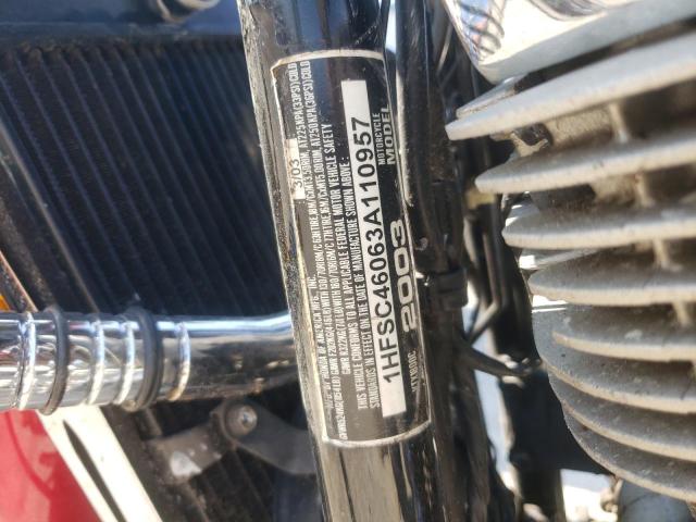 2003 HONDA VTX1800 C 1HFSC46063A110957