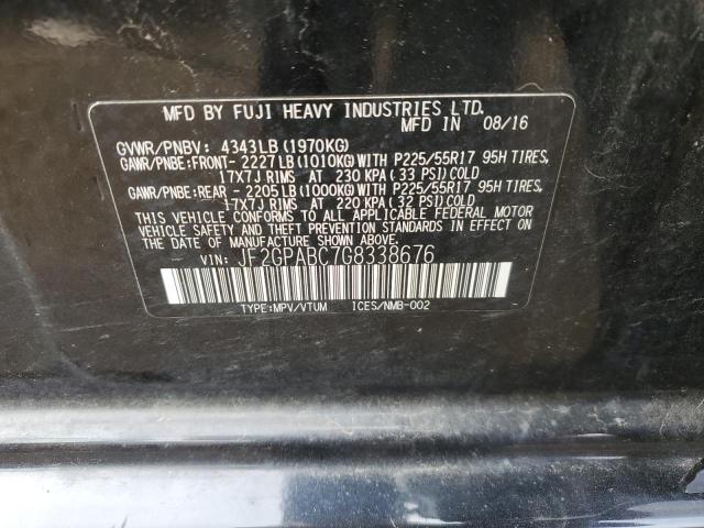 JF2GPABC7G8338676 Subaru Crosstrek Premium