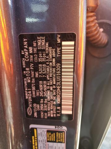 KM8R2DHE3LU116309 Hyundai Palisade Sel