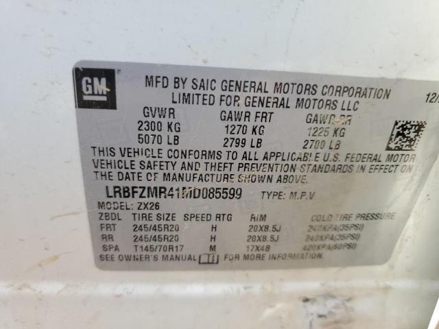 2021 BUICK ENVISION P - LRBFZMR41MD085599