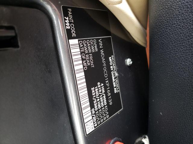 WDAPF0CD1KP168139 Mercedes-Benz Sprinter 2500/3500
