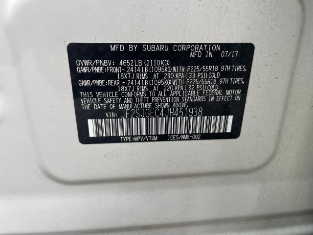 Subaru Forester 2.0xt Premium 2018 JF2SJGEC4JH451938 Thumbnail 10