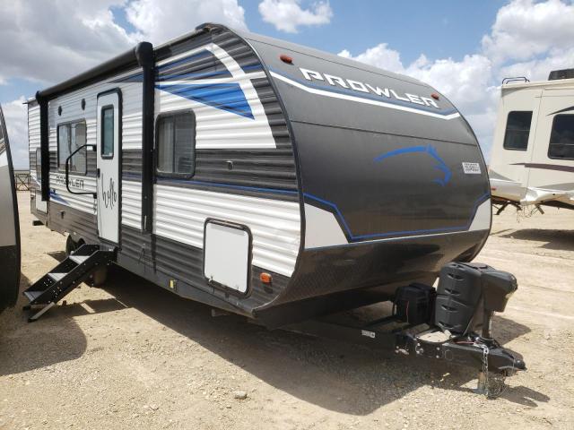 Salvage cars for sale from Copart Abilene, TX: 2021 Prowler Travel Trailer