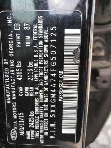 5XXGM4A74FG507125 KIA Optima Lx