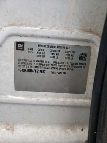 1G4GA5GR4FF217887 Buick Lacrosse