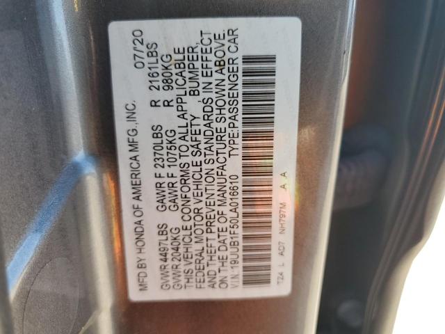 2020 ACURA TLX TECHNO - 19UUB1F50LA016610