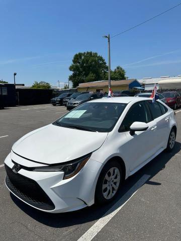 Salvage cars for sale from Copart Riverview, FL: 2020 Toyota Corolla LE